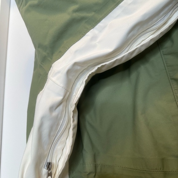 North Face Women’s Resolve II Hyvent Hooded Parka Jacket size Small in green - Picture 5 of 9